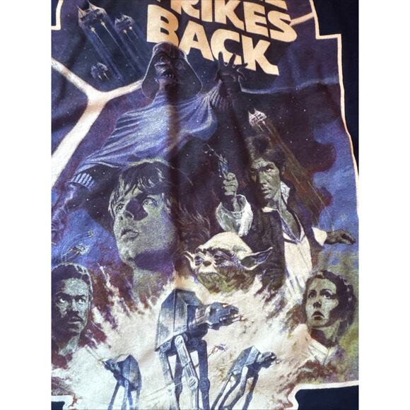 Funko Men's Large Star Wars Empire Strikes Back Short Sleeve T-Shirt - Picture 4 of 7